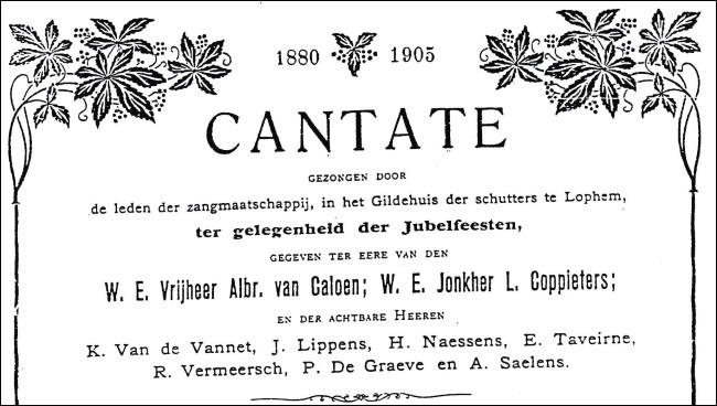 AR13b Handbooggilde Sint Sebastiaan Cantate