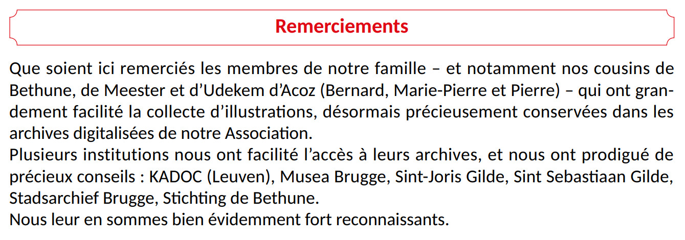 vOdY x Remerciements